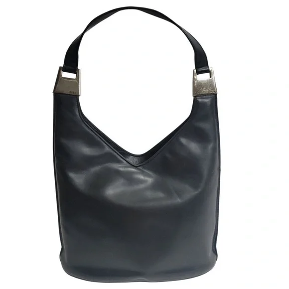 Gucci Vintage Tom Ford Black Leather Bag - Picture 1 of 14